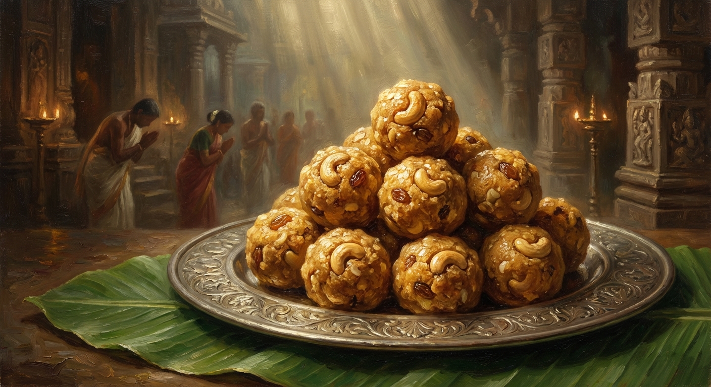 The Famous Tirupati Laddu