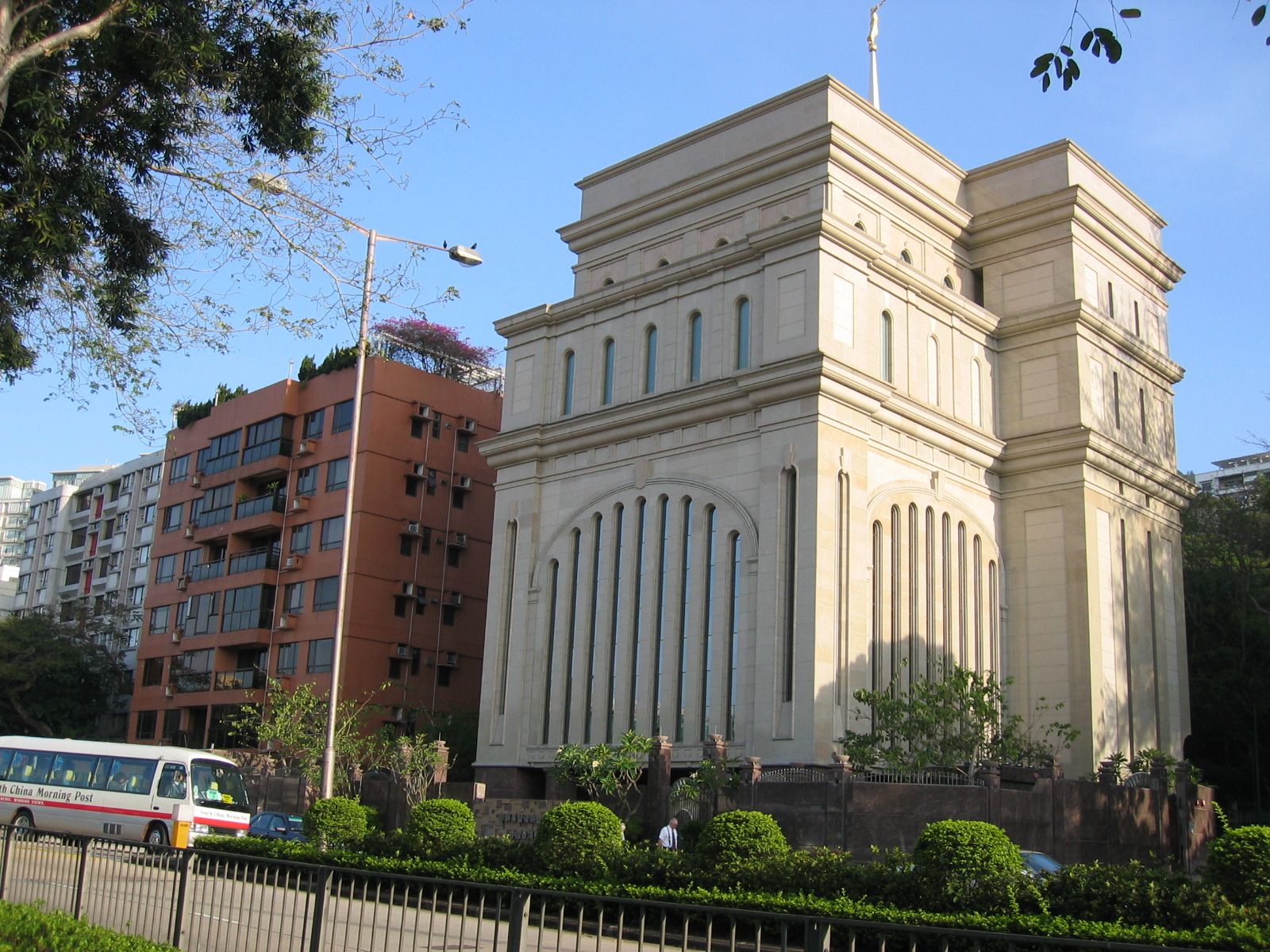 The temple serves members from various parts of Asia.