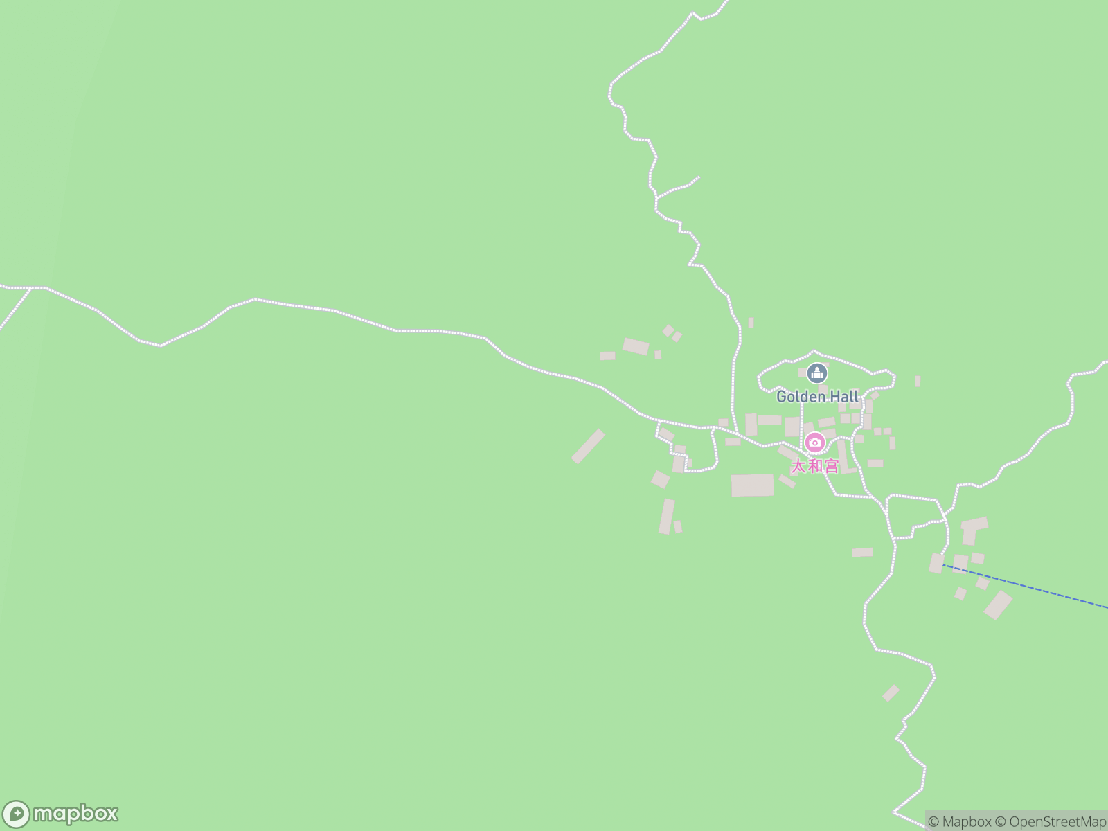 Map showing Wudang Mountains and surrounding area