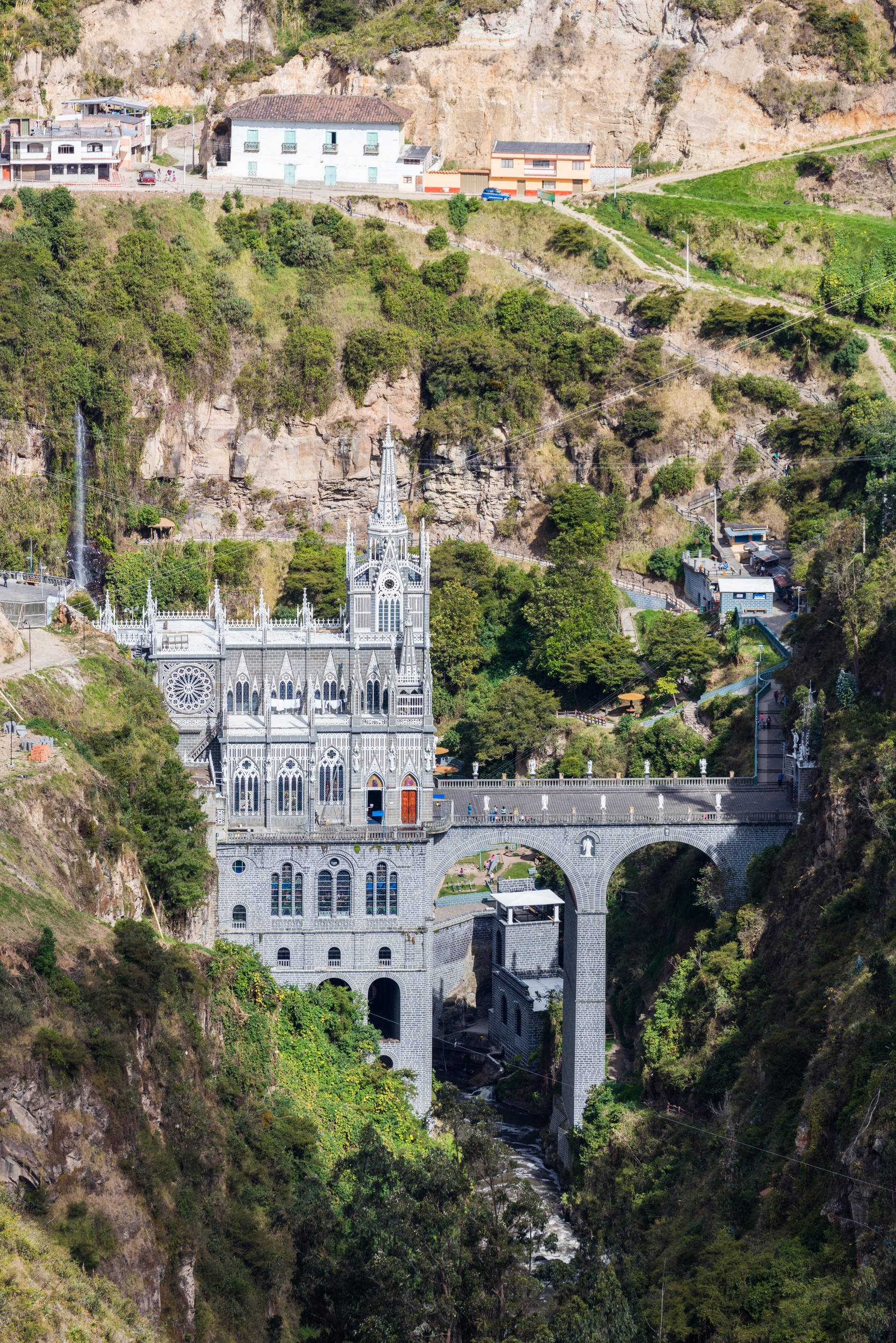The Sanctuary of Las Lajas is a symbol of faith and hope for visitors from around the world.