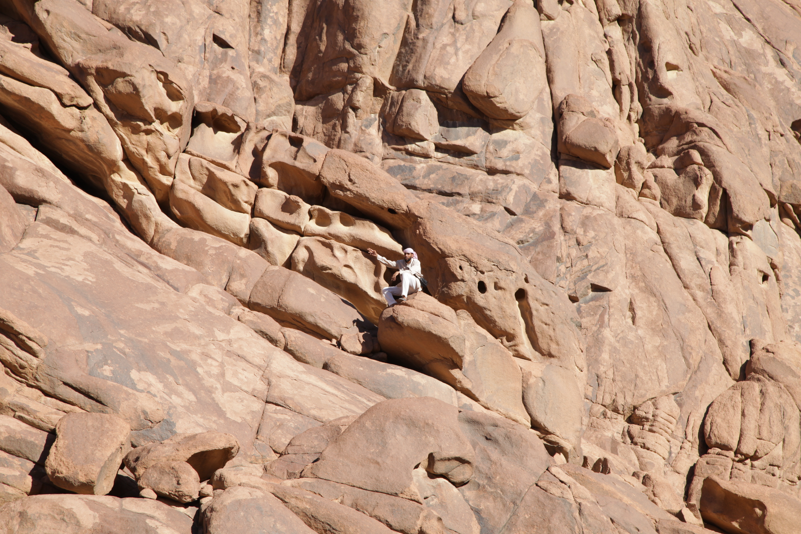 The path leading to the summit of Mount Sinai.