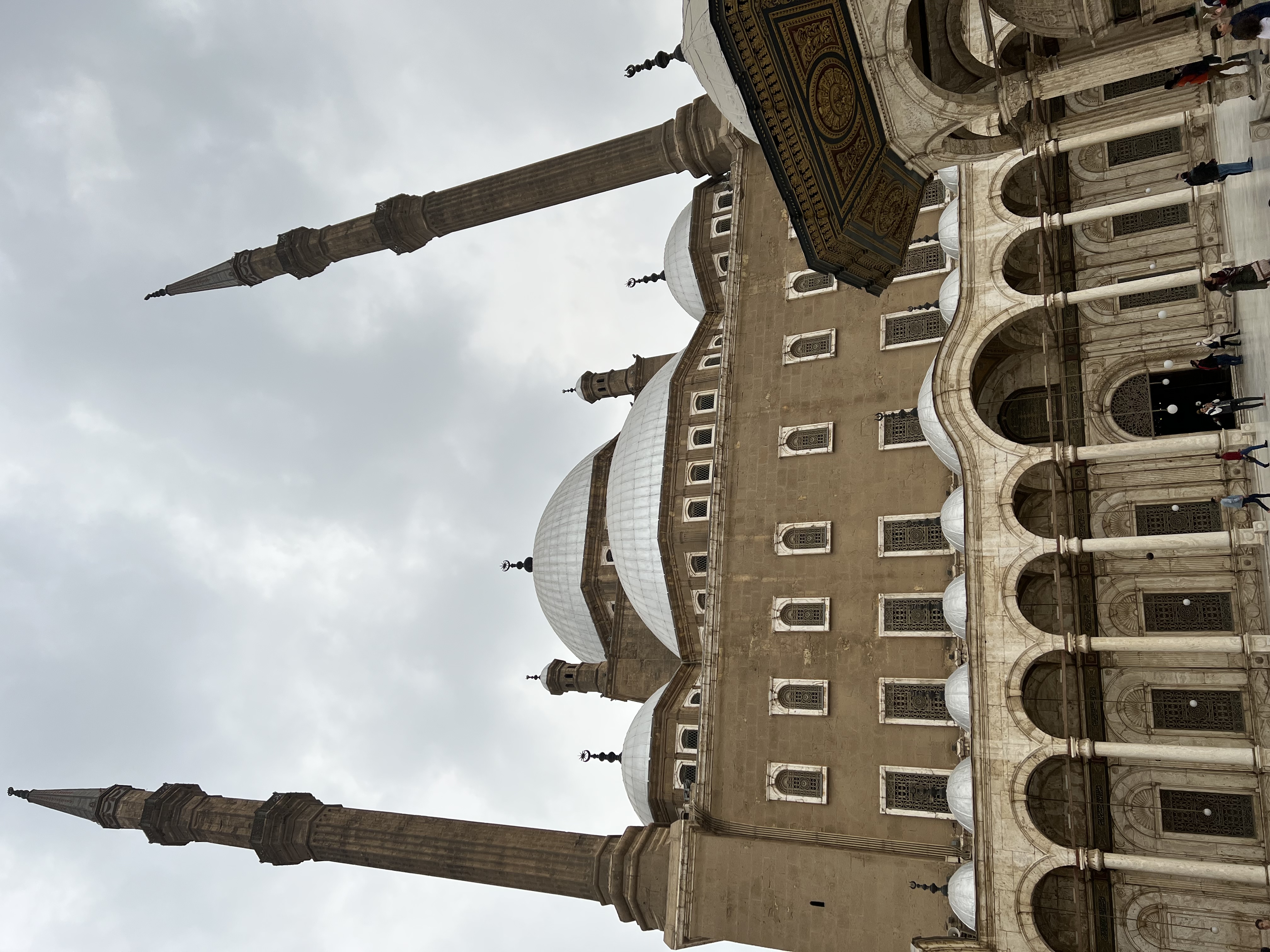 The Muhammad Ali Mosque at the Citadel of Saladin in Cairo, Egypt.