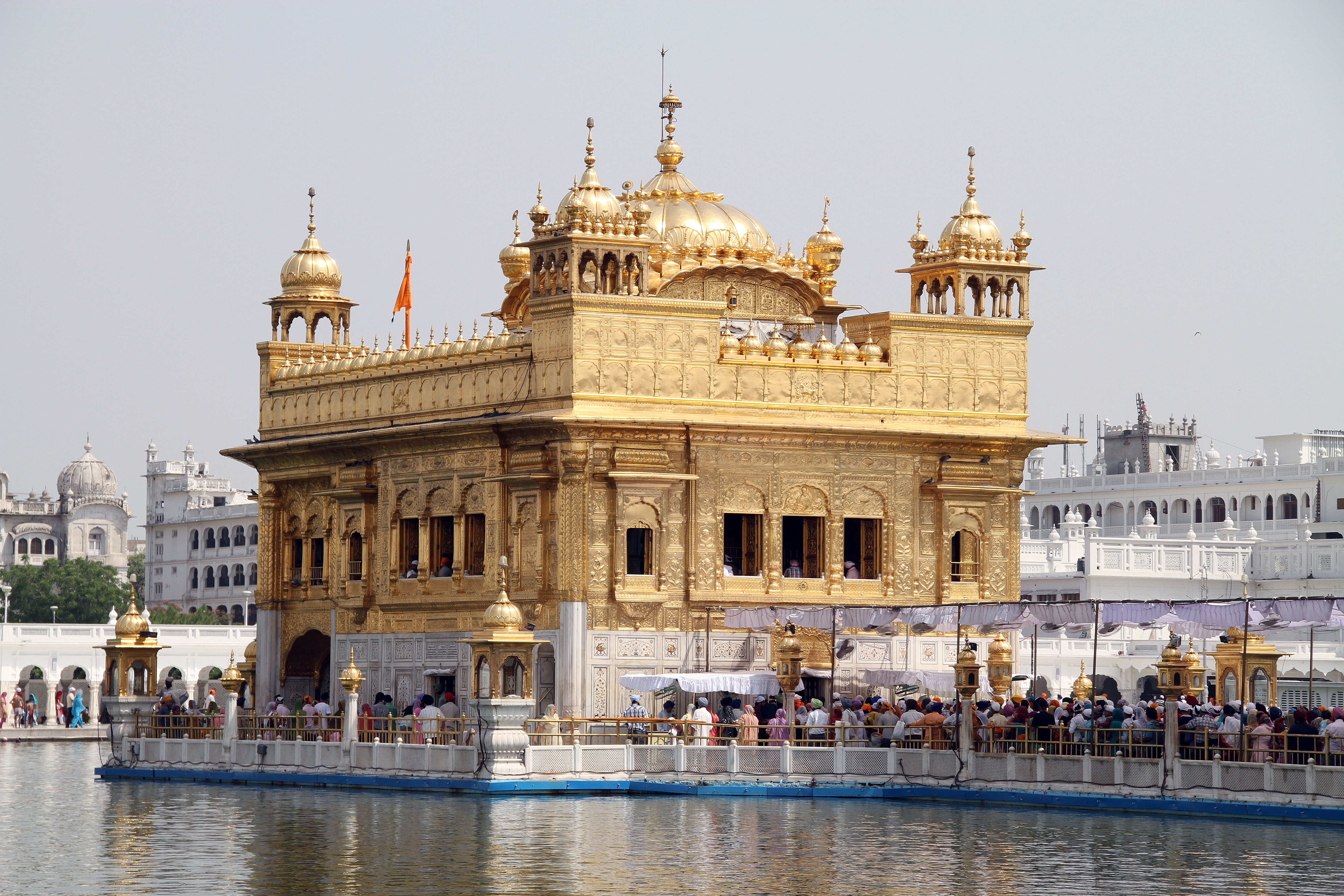 Interior view of the Akal Takht