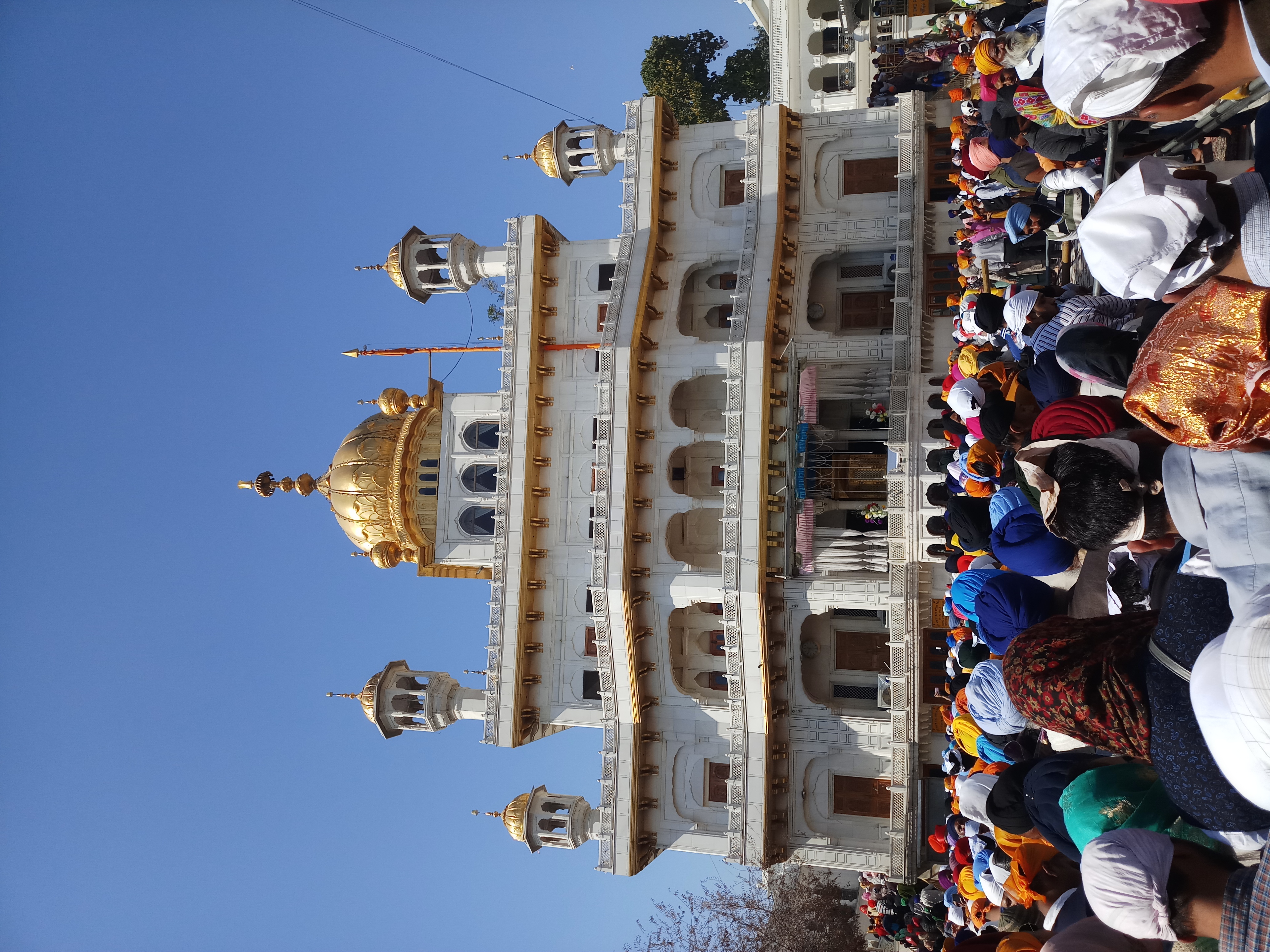 Historical view of the Akal Takht
