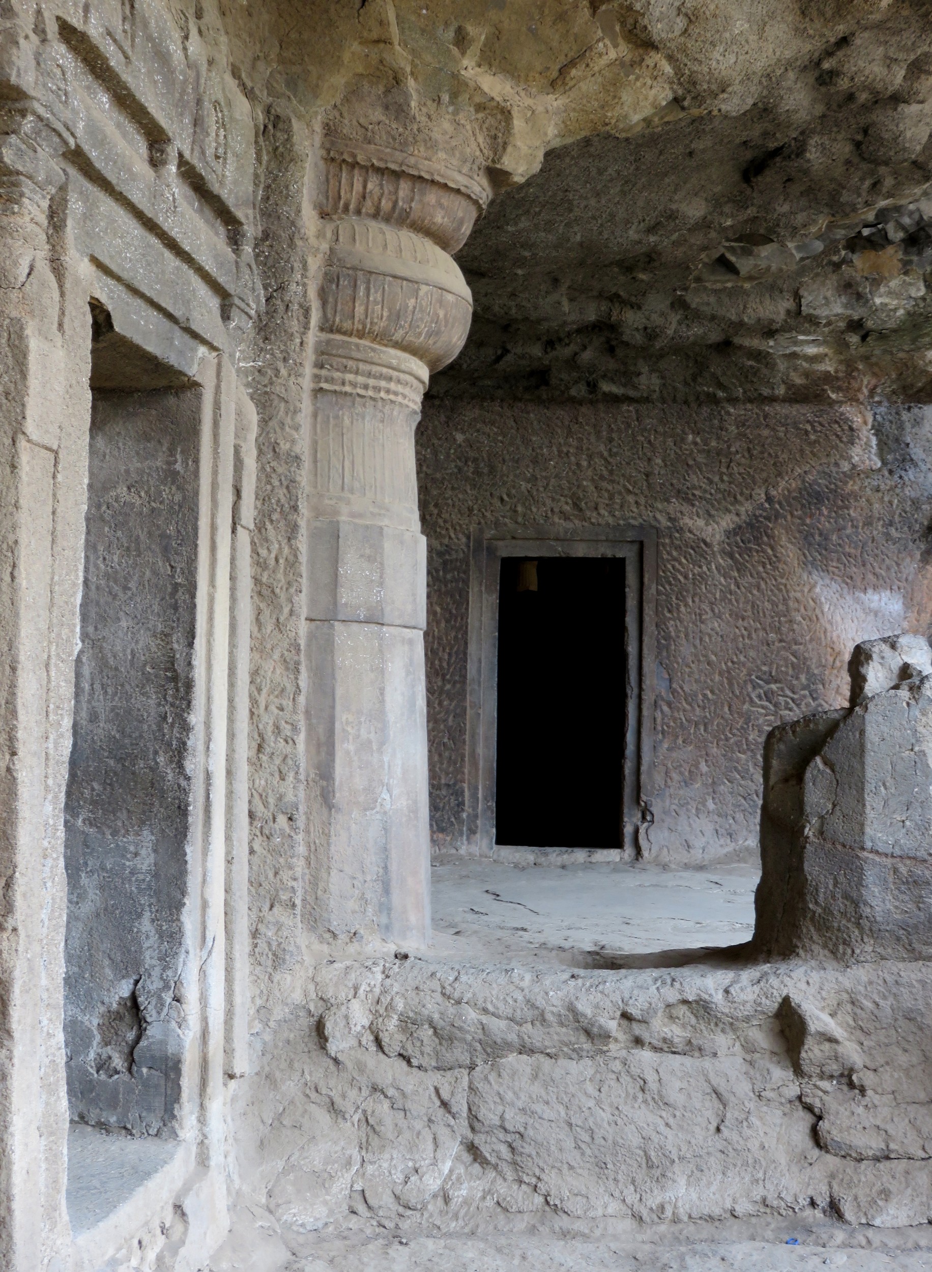 Sculptures depicting various Hindu deities and mythological scenes.