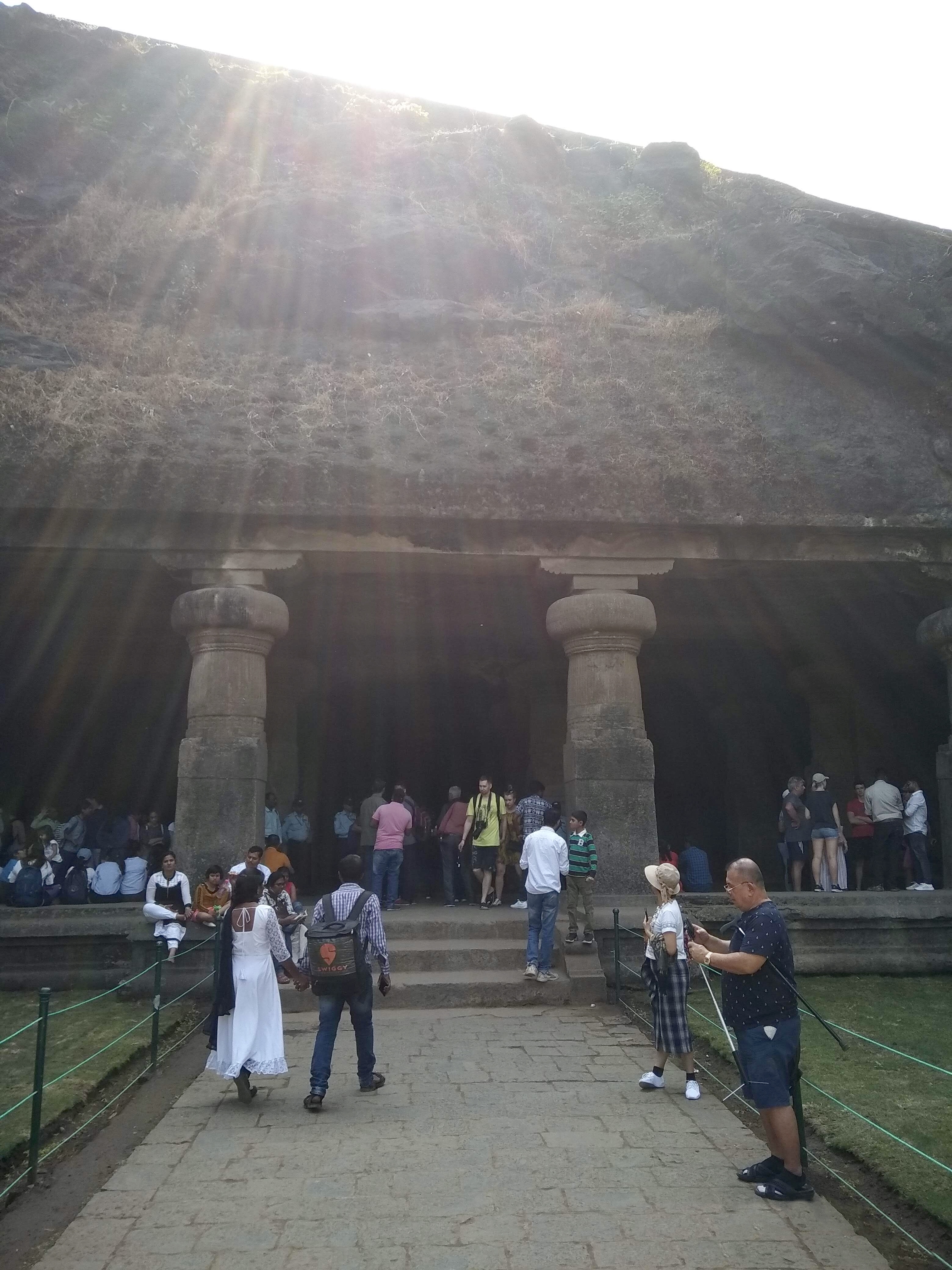 Another view of the detailed carvings and sculptures.
