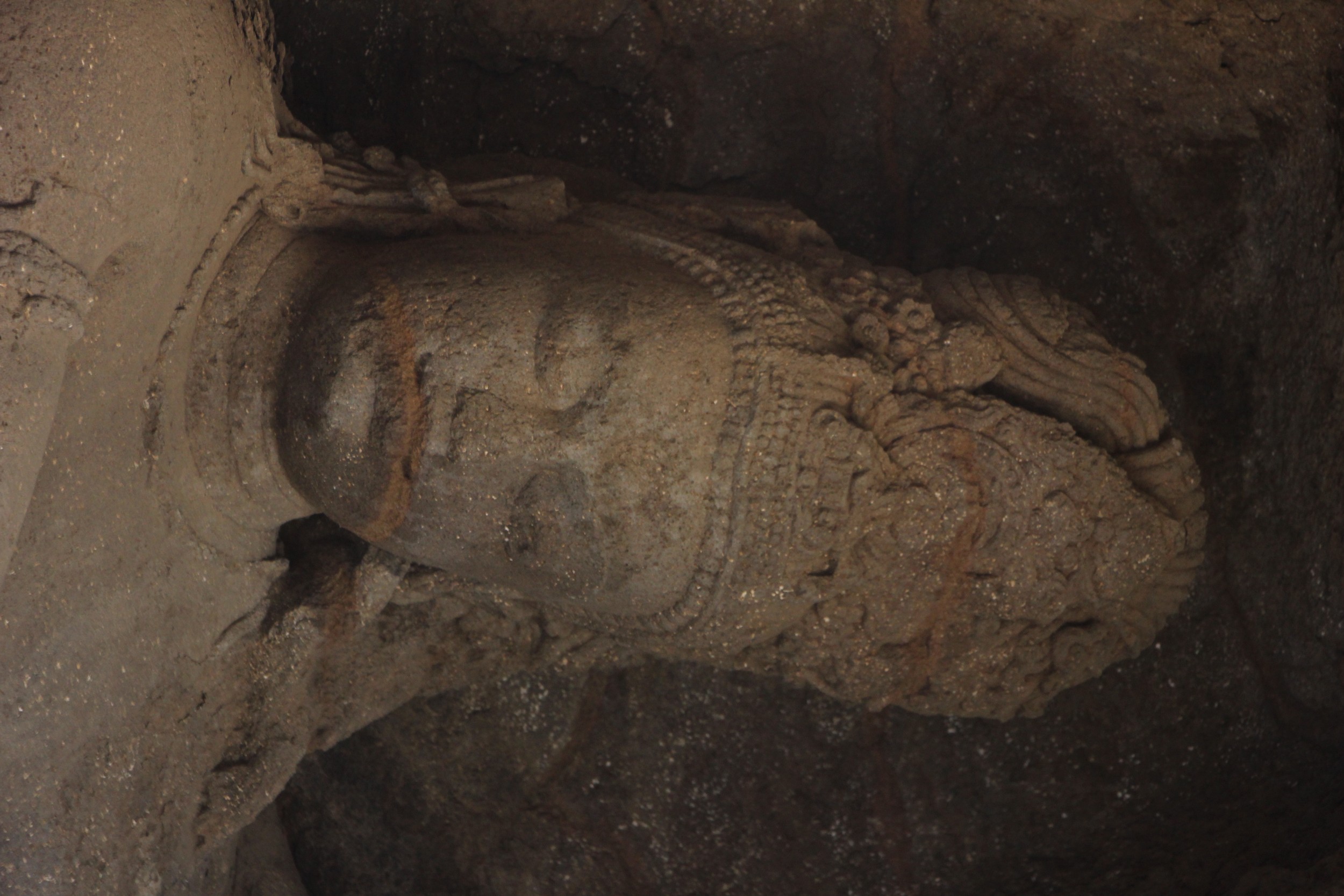 The serene atmosphere of the Elephanta Caves offers a peaceful escape.