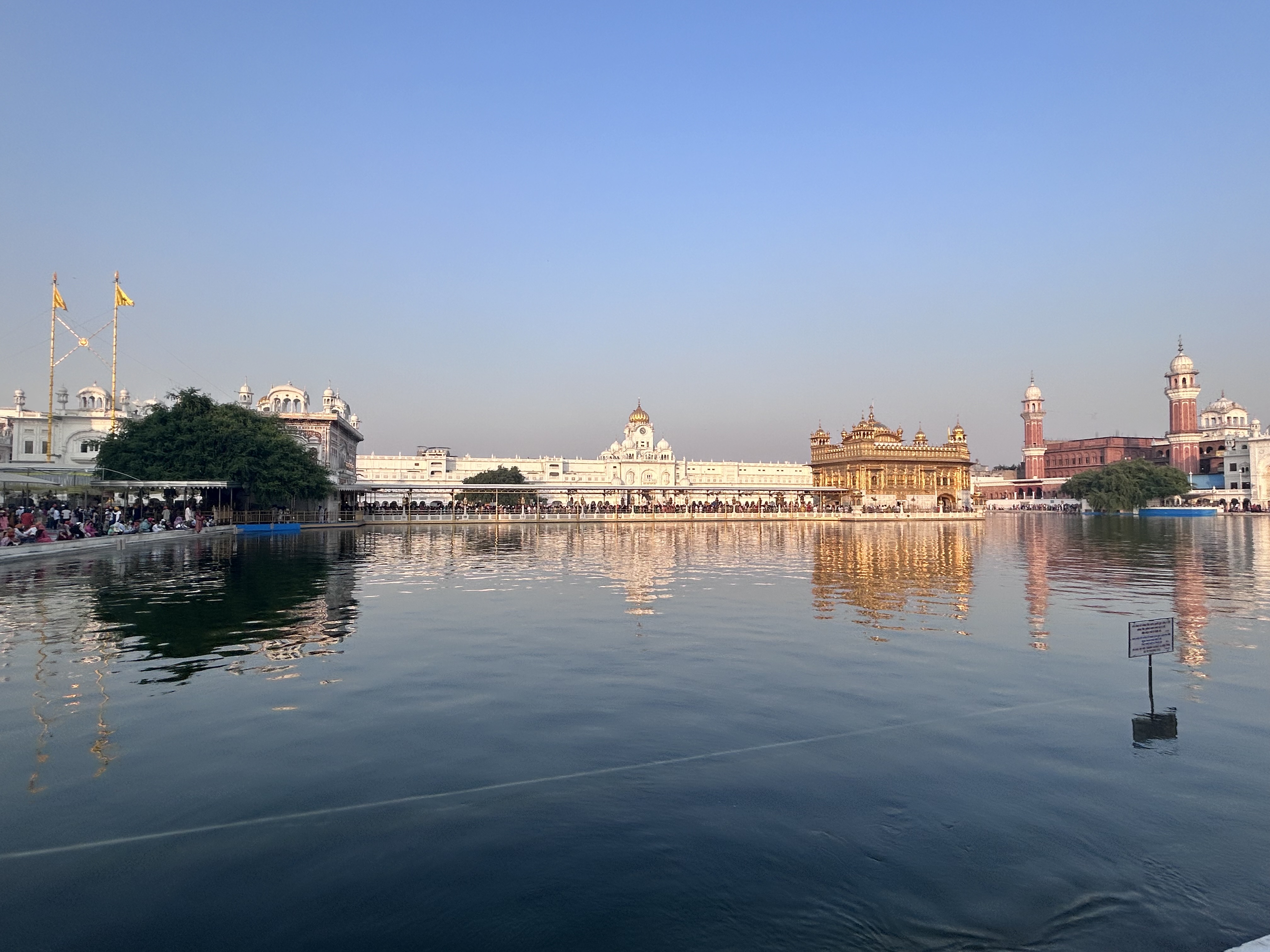 The Langar, where free meals are served to all visitors.
