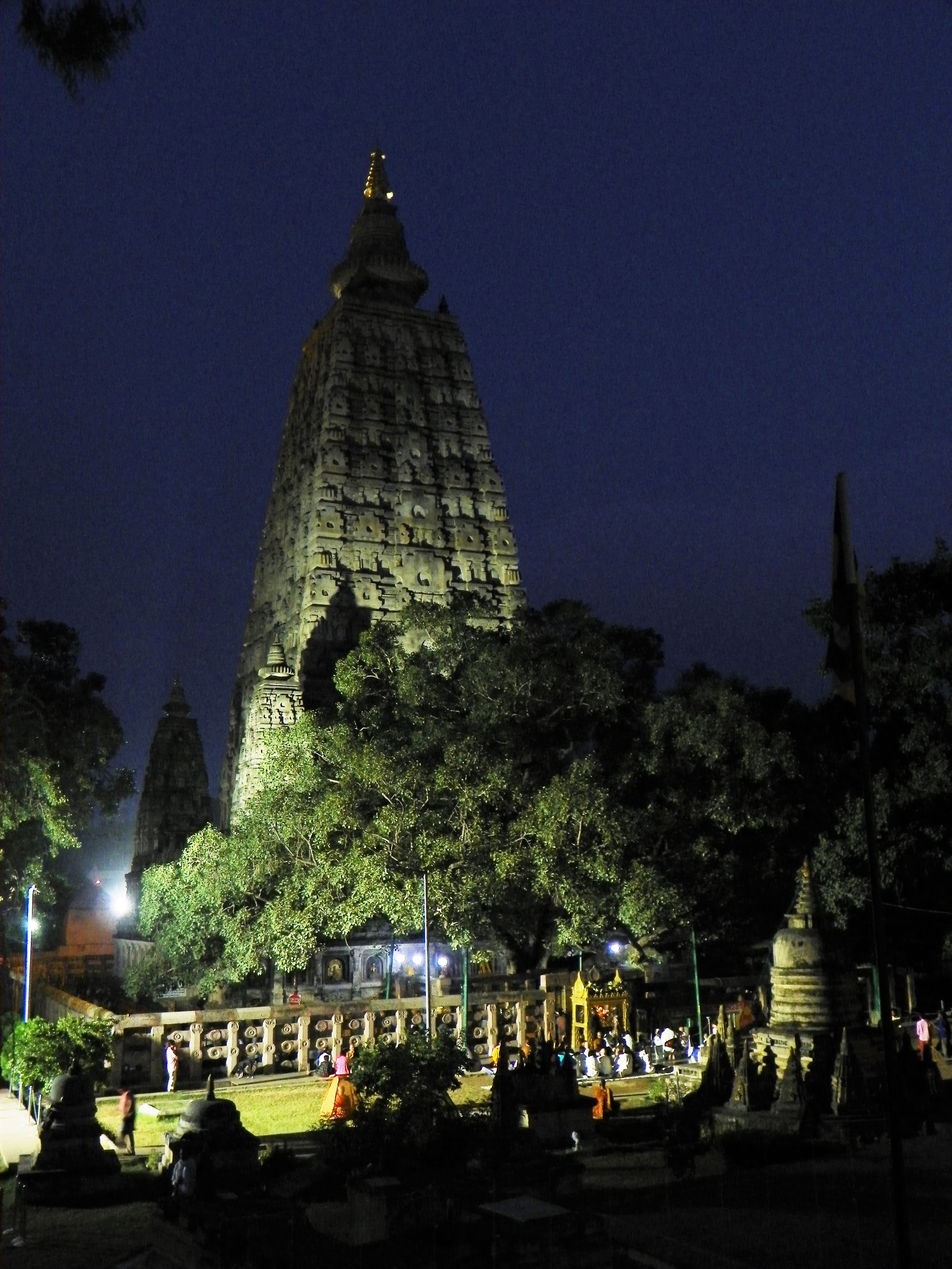 A close-up of the temple's architectural details