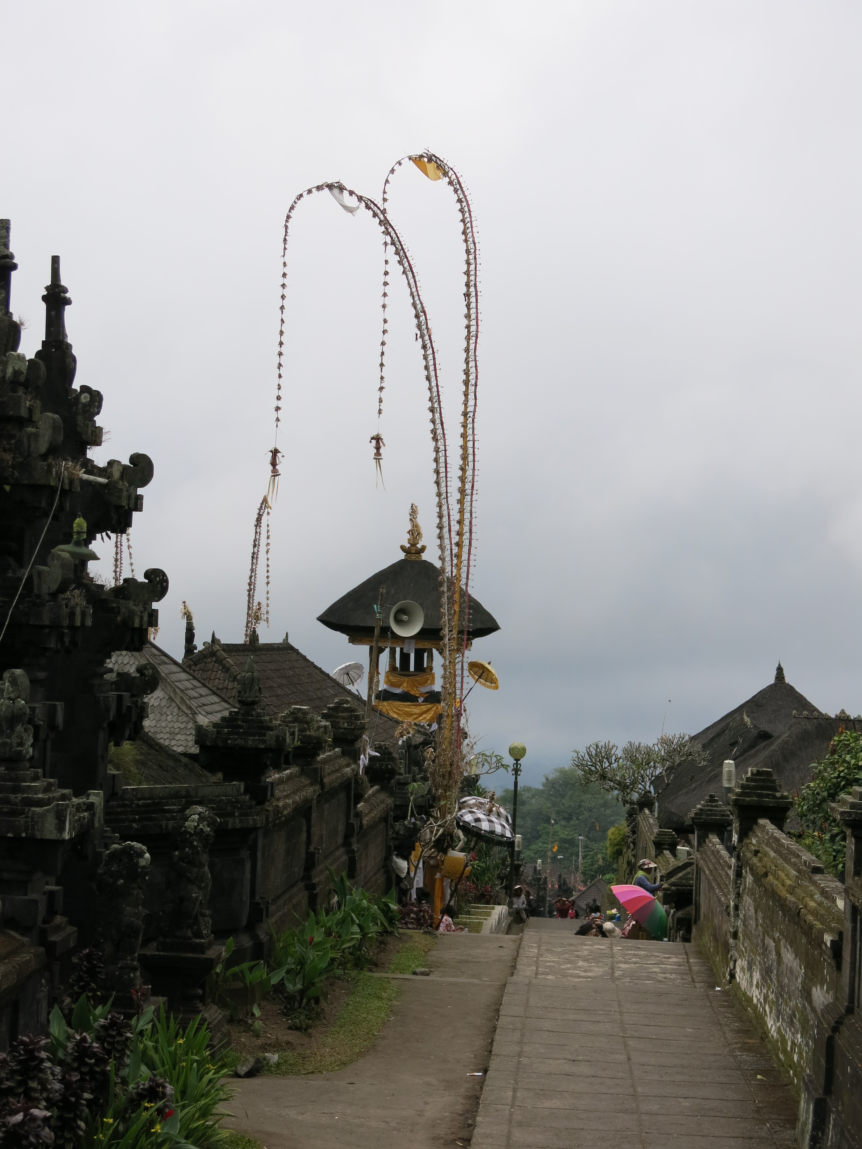 A closer look at the detailed architecture of the temples.