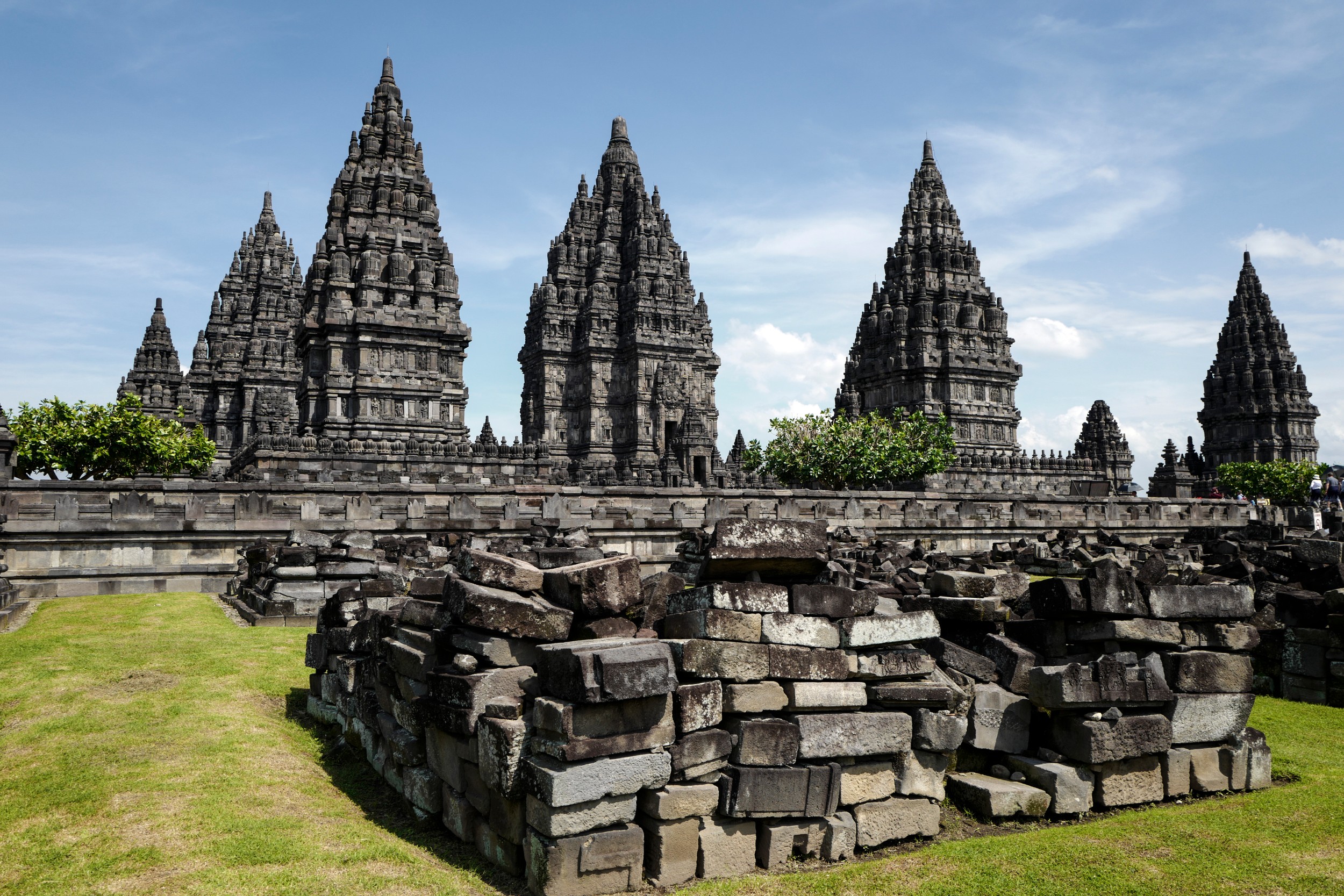 The Vishnu temple, dedicated to the preserver god.