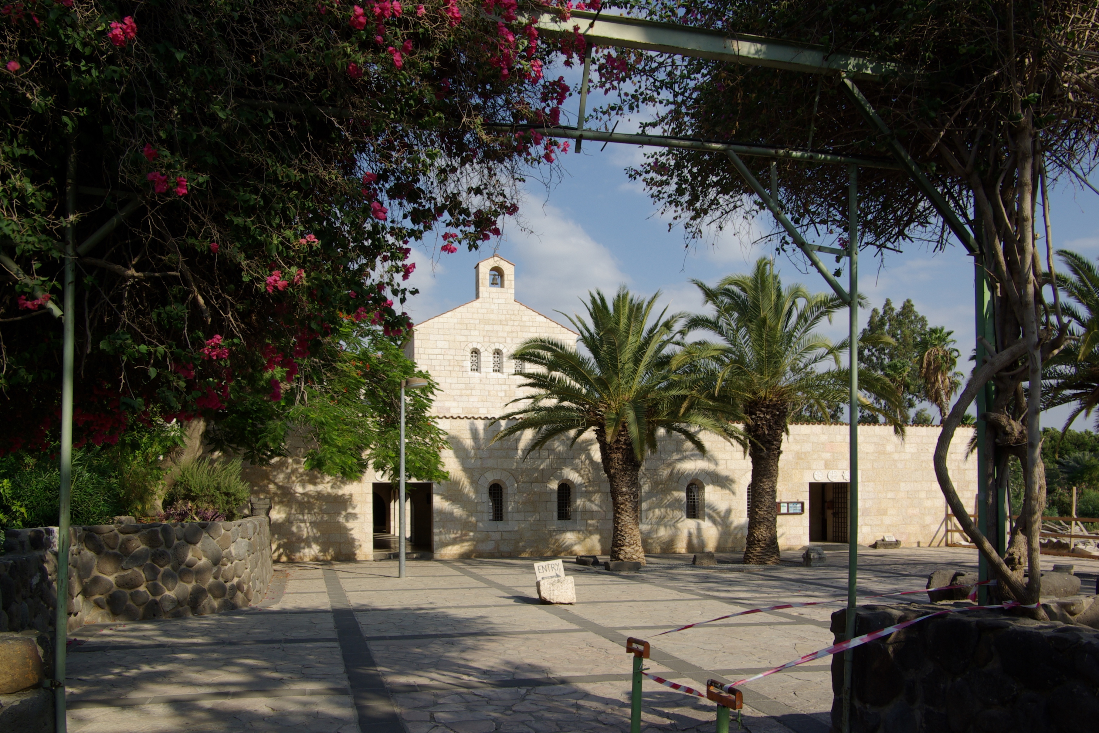 Interior of the church, showcasing the altar.