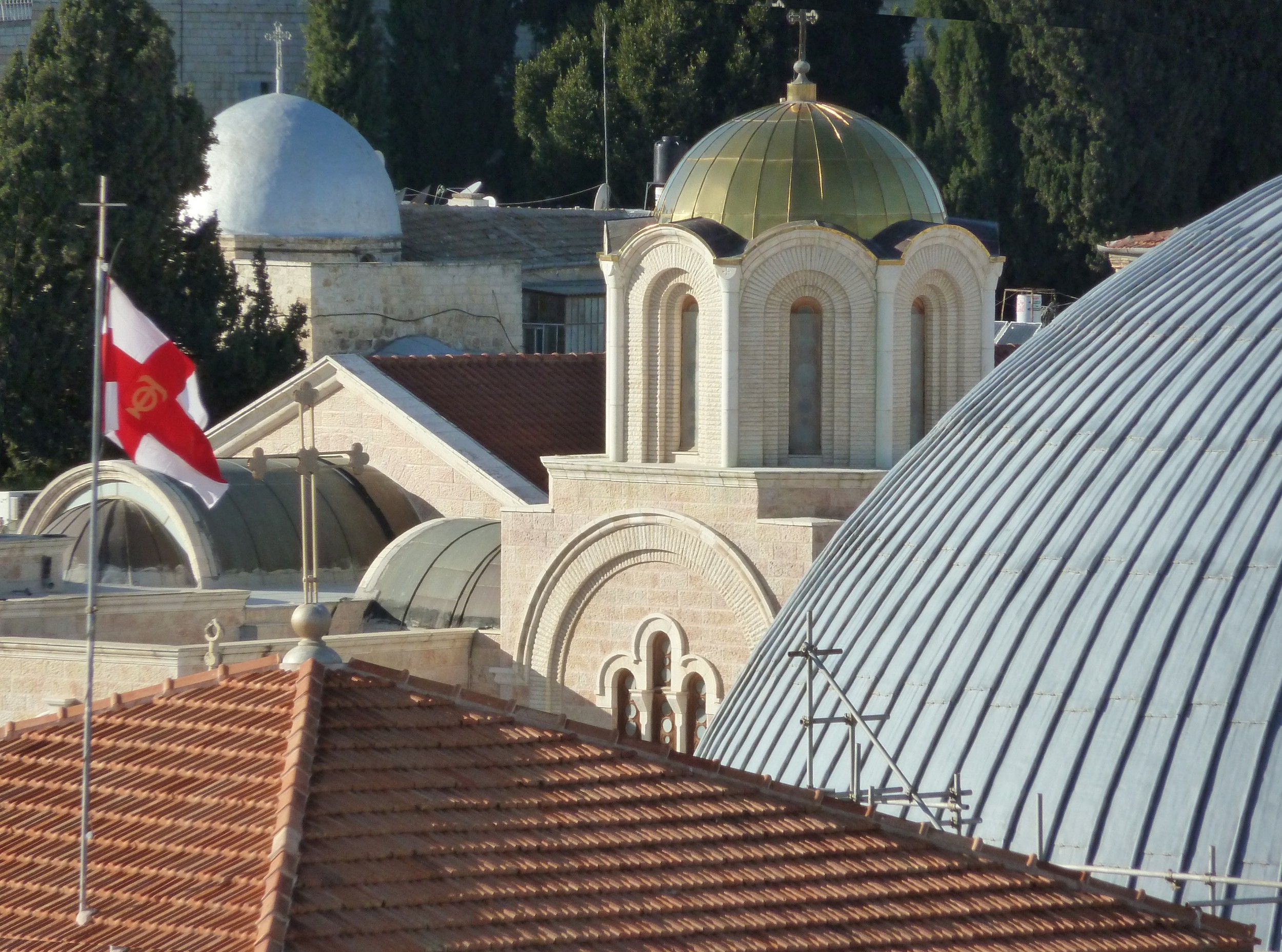 The Church of the Holy Sepulchre, the heart of the Greek Orthodox Patriarchate of Jerusalem.