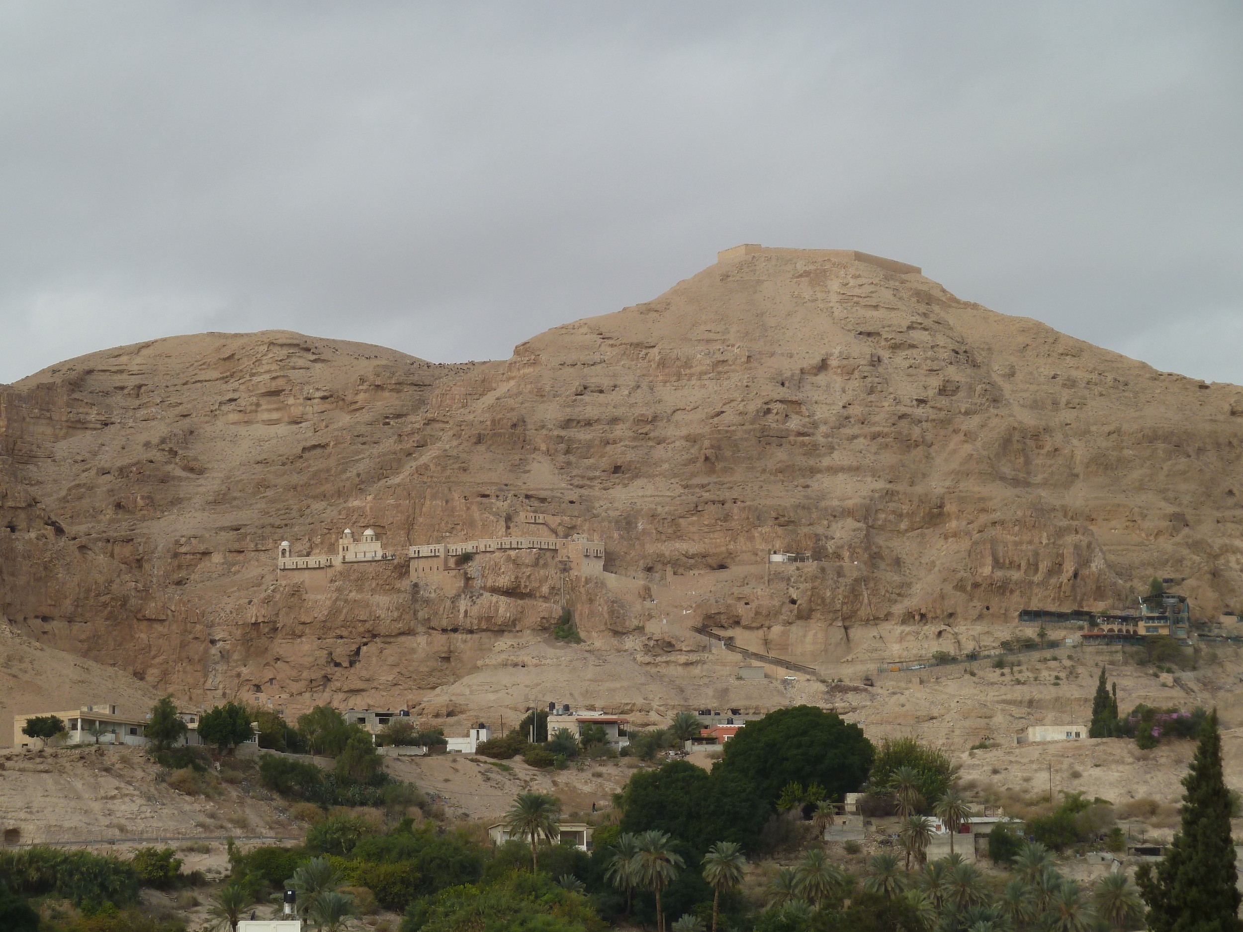 The entrance to the Monastery of the Temptation.