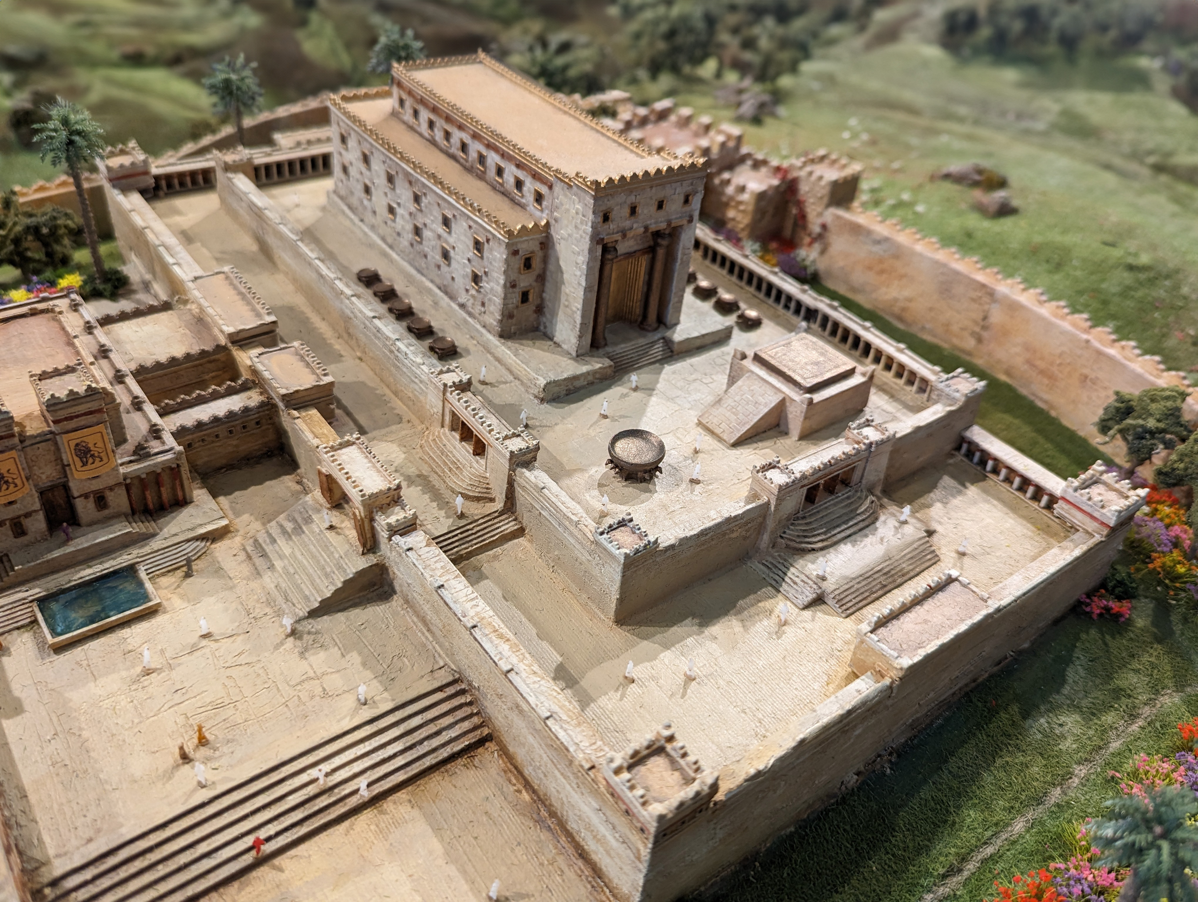 Artistic representation of the Temple's destruction by Nebuchadnezzar II, a tragic event in Jewish history.