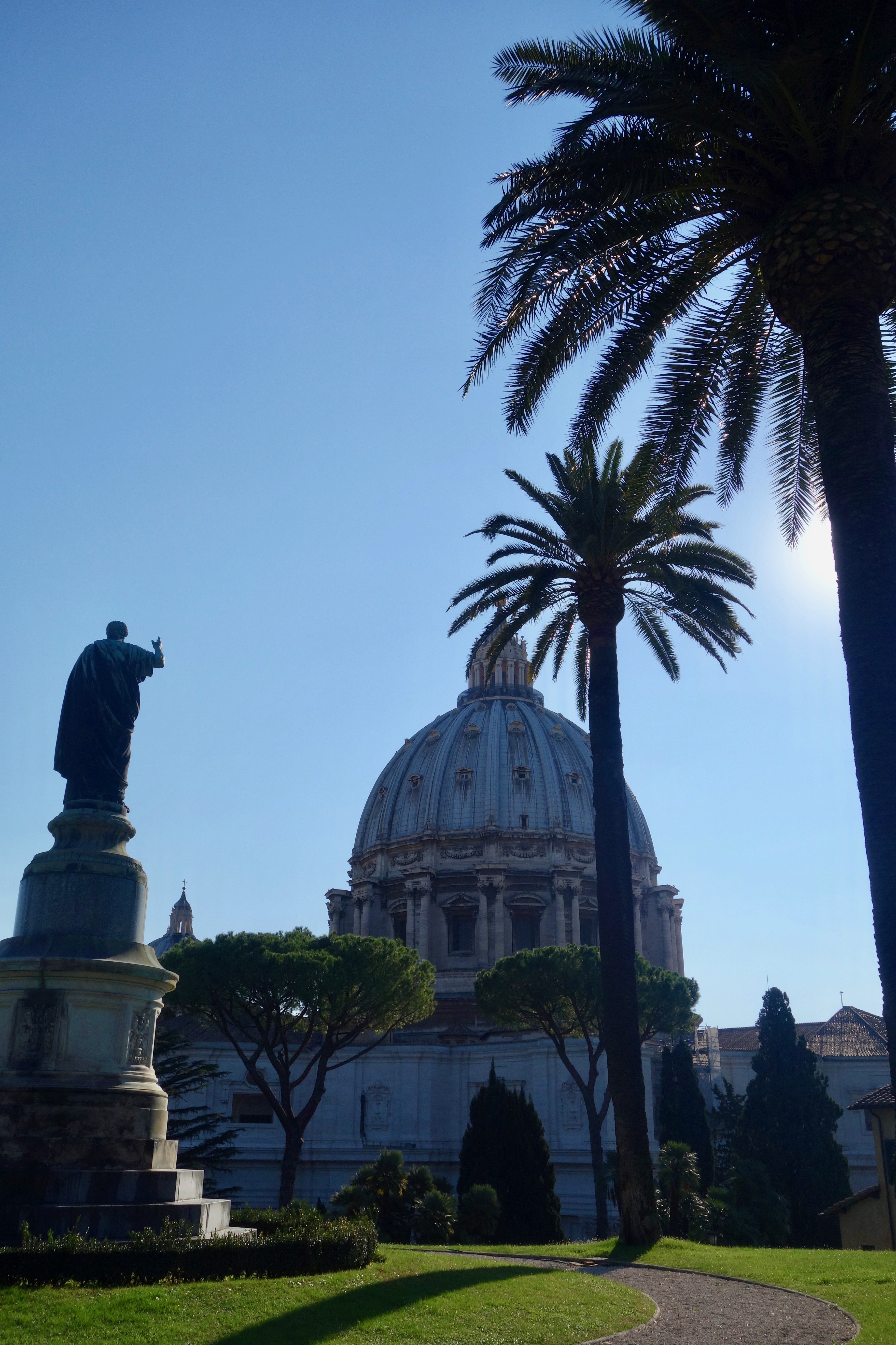 A panoramic view of Vatican Hill, highlighting its historical and religious significance.