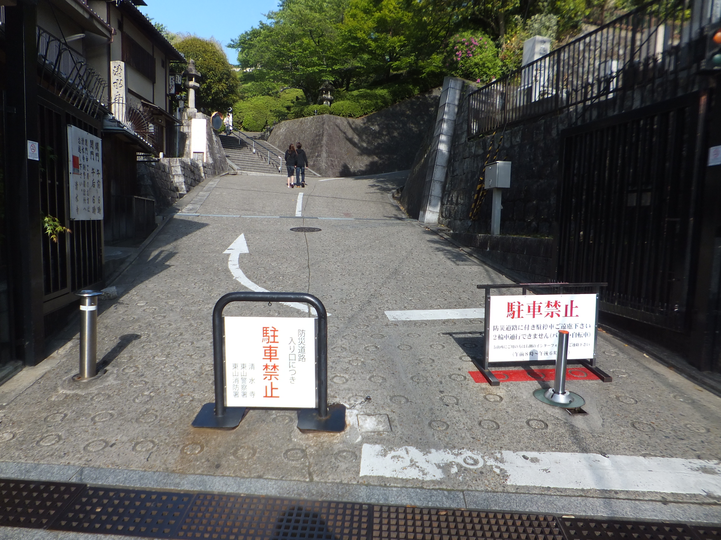 A serene view of Kiyomizu-dera nestled in the hills of Kyoto.