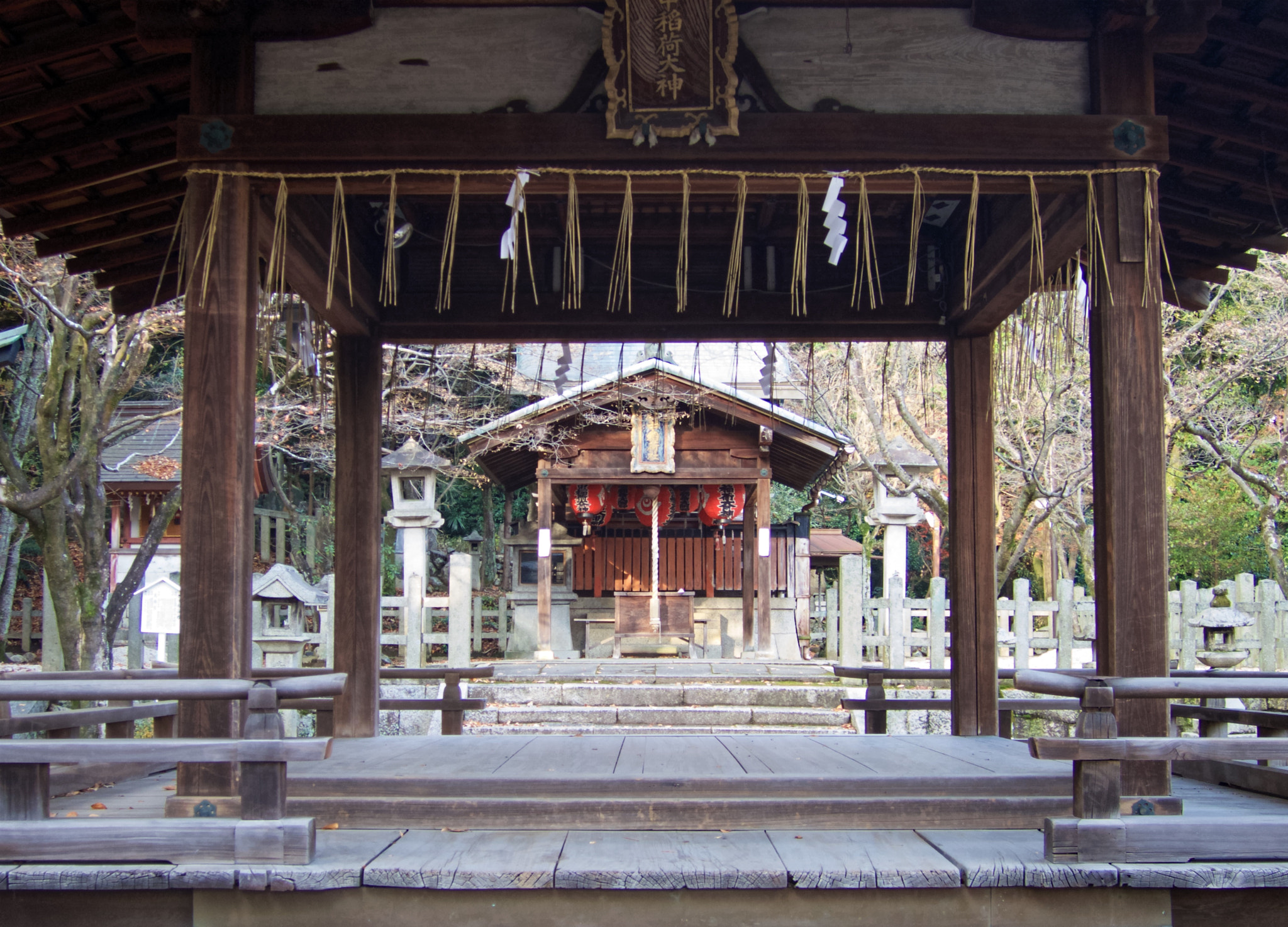 The sacred hot spring on Mount Yudono.