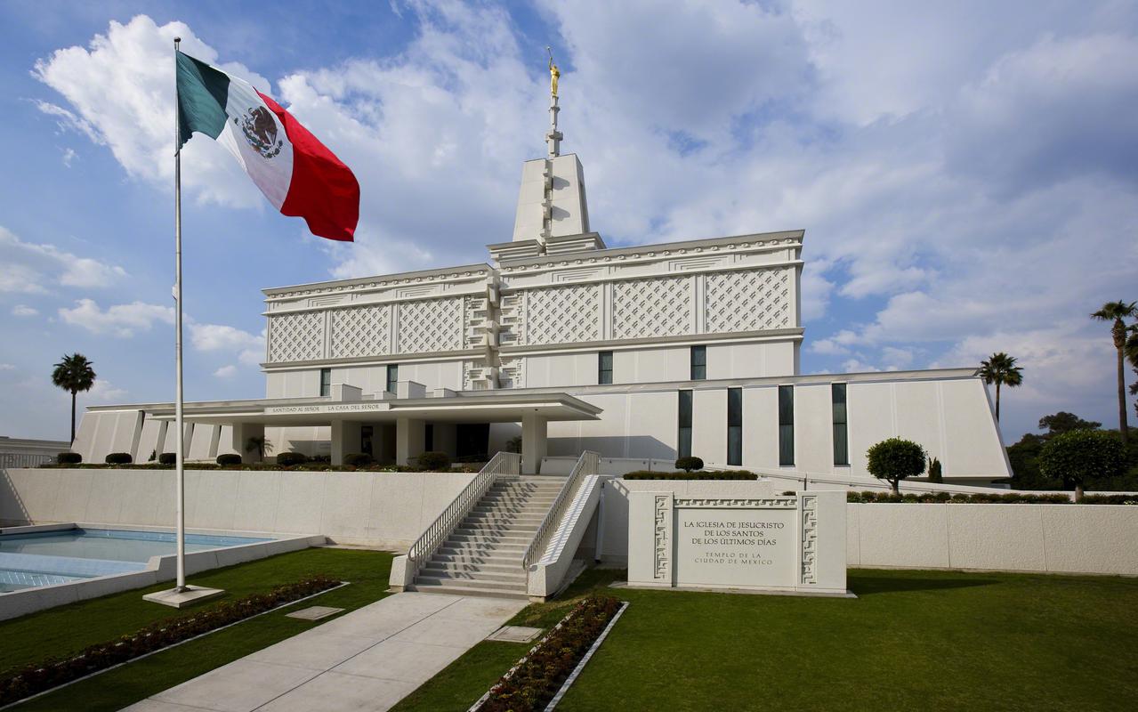 Close-up of the temple's architectural details.