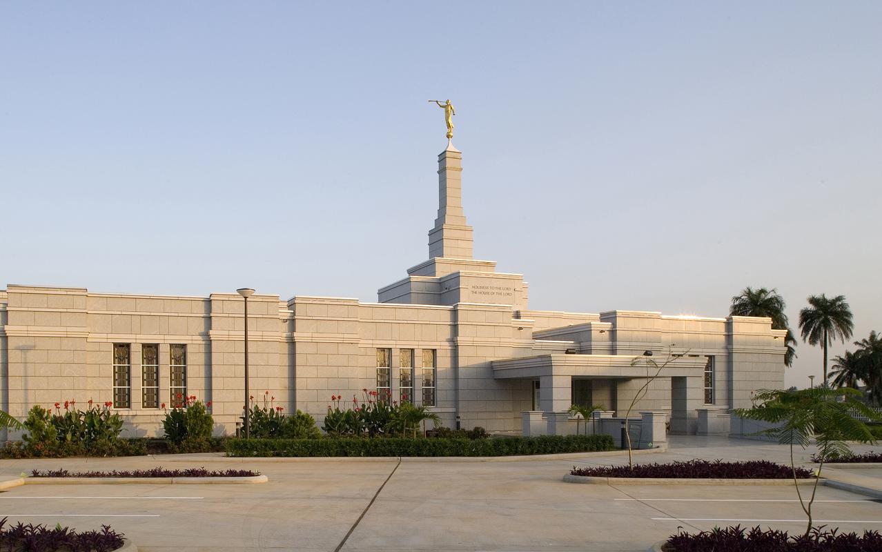 A close-up of the temple's beautiful architecture.