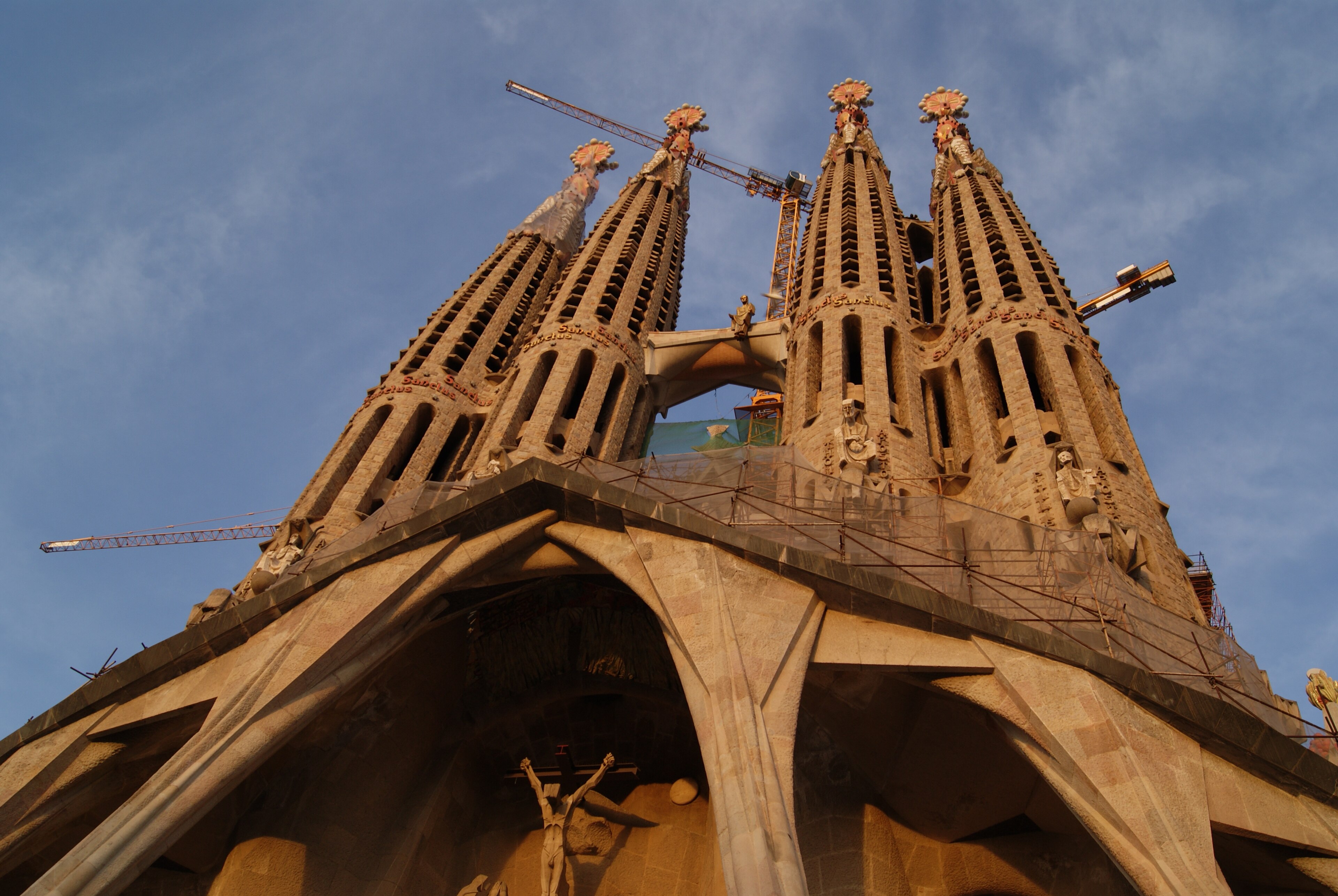Sagrada Família from the Eixample district (2010)