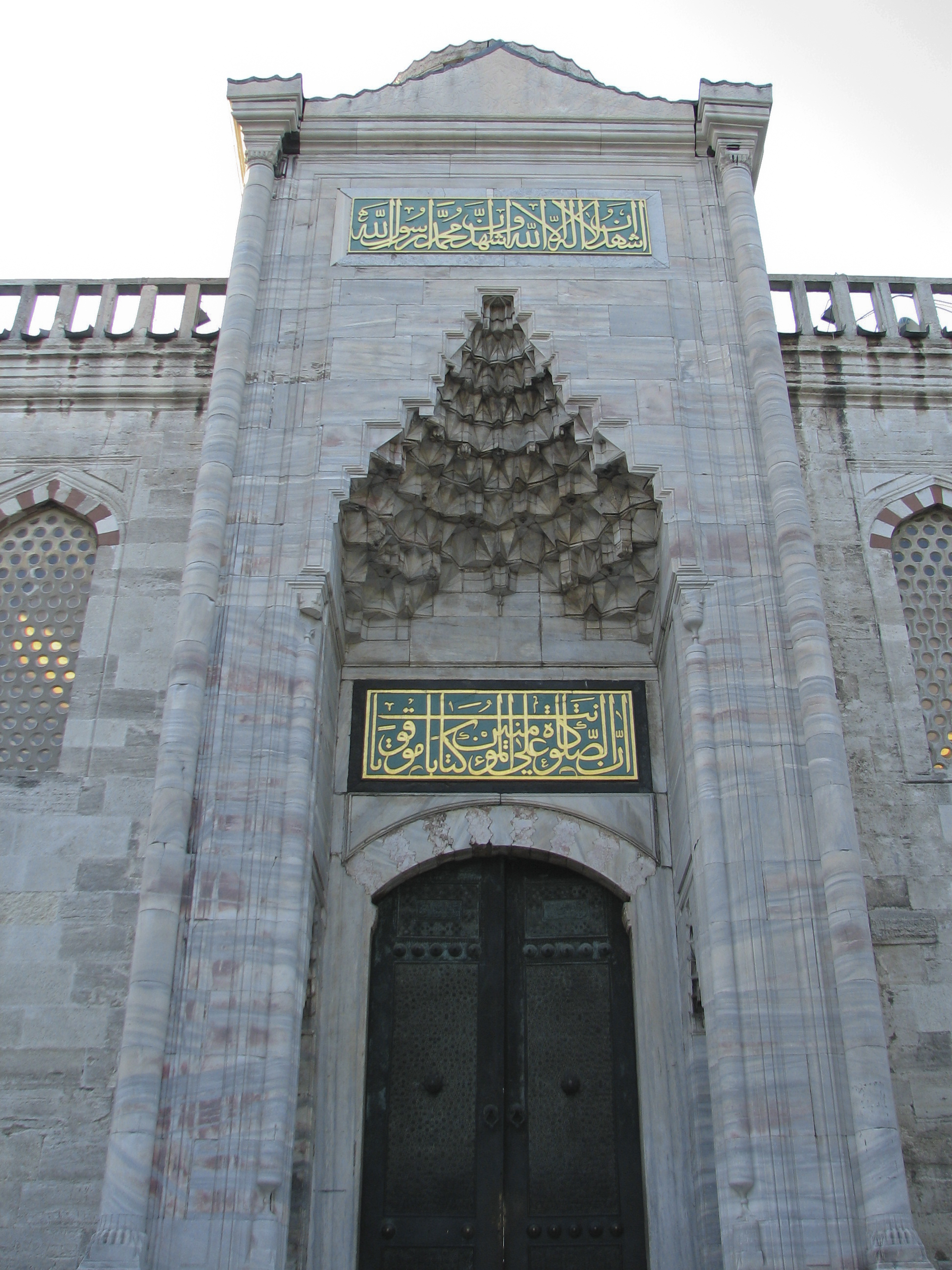 The minbar, where the Imam delivers sermons.