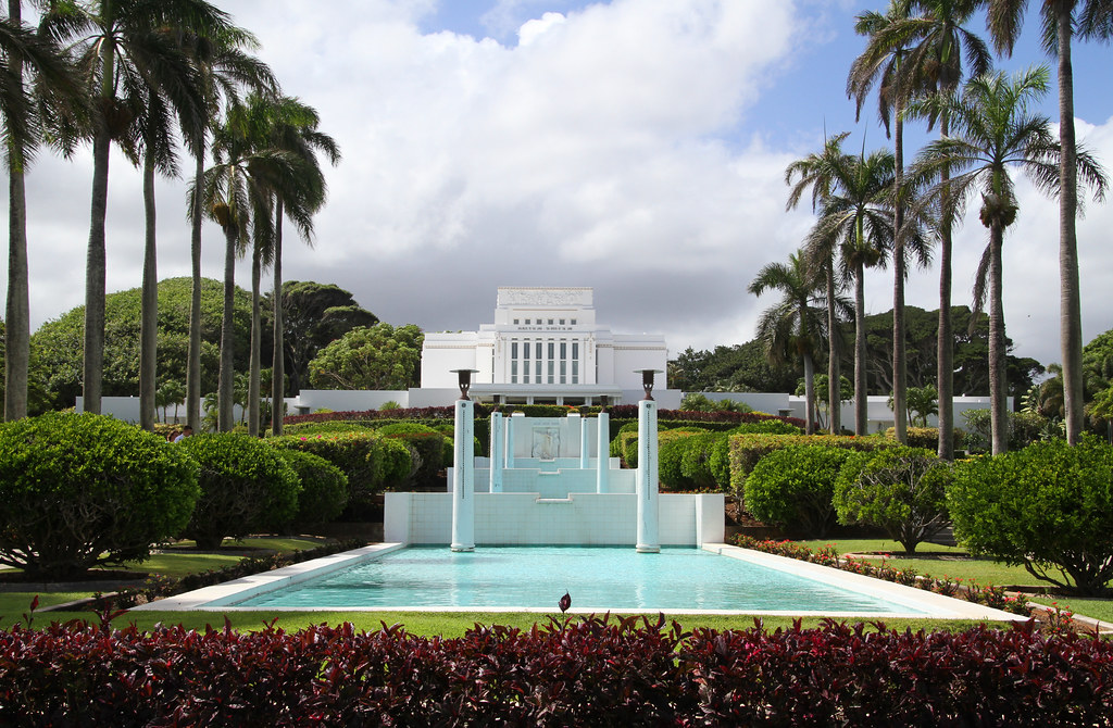 View from the Visitors' Center gardens