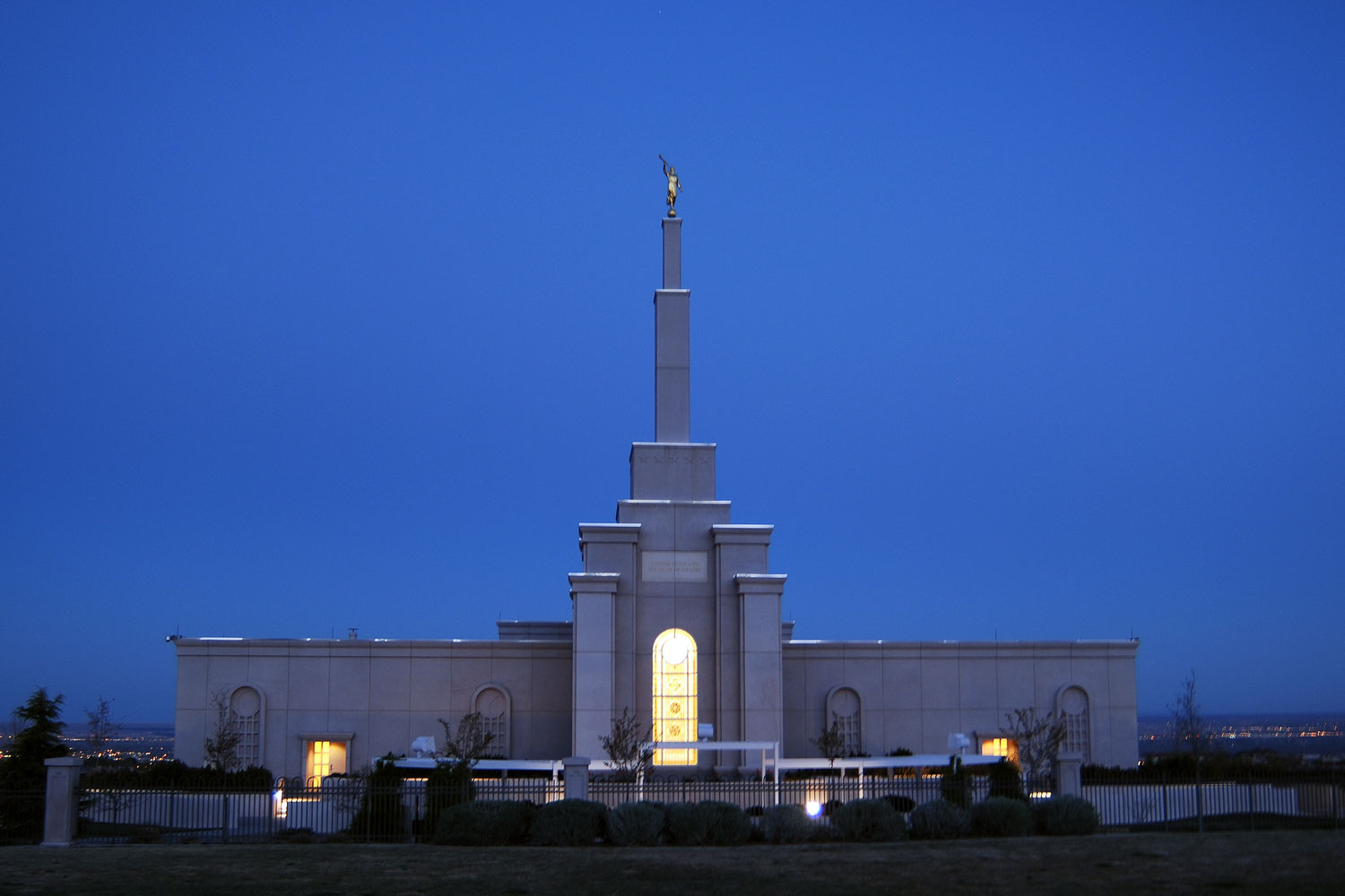 The temple is a sacred space for members of The Church of Jesus Christ of Latter-day Saints.