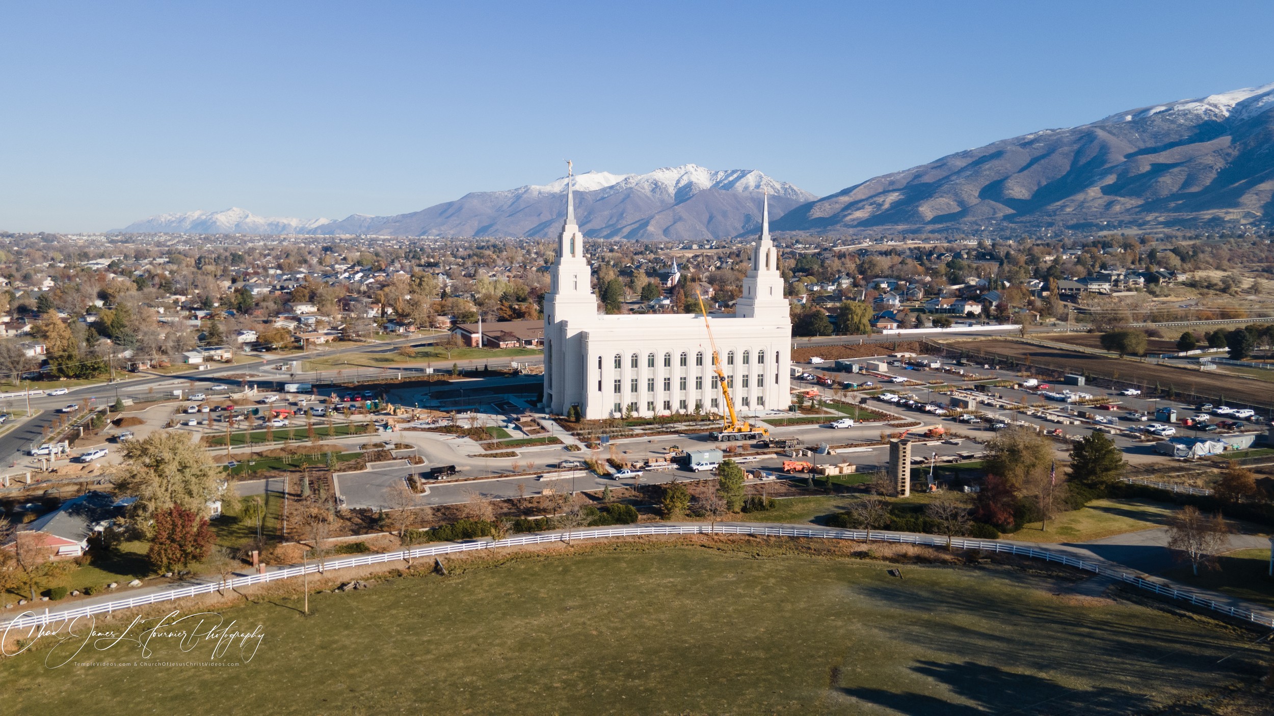 Exterior view of the Layton Utah Temple