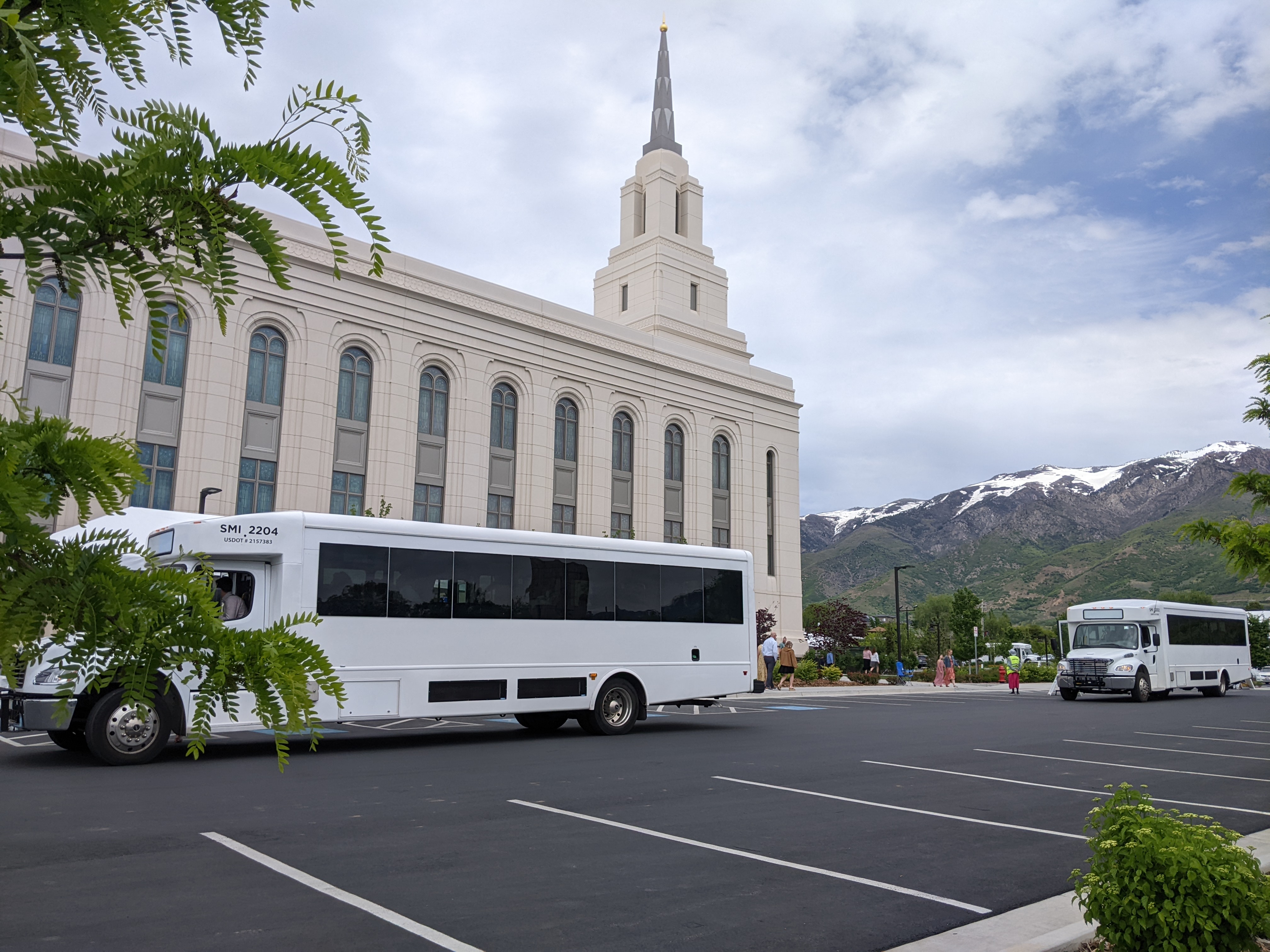 The temple's beautiful grounds