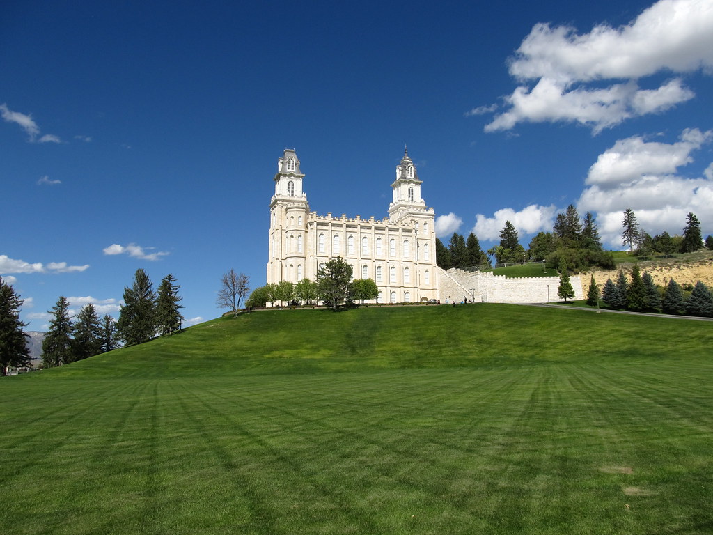 Detail of the castellated battlements and window arches