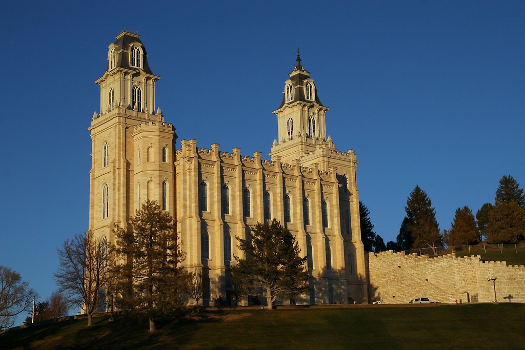Historic view of the temple shortly after completion