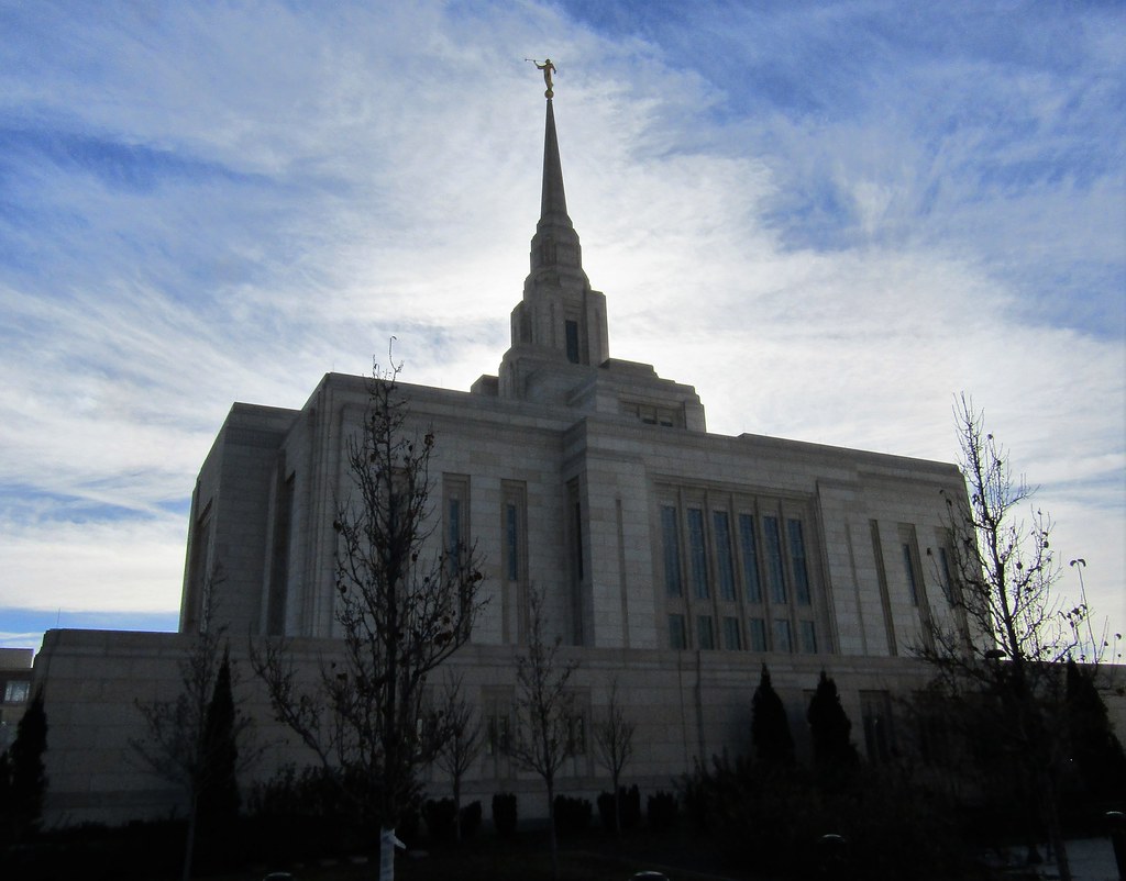 View of the temple from the northwest