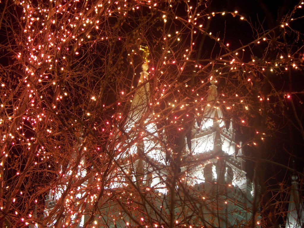 Christmas lights illumination