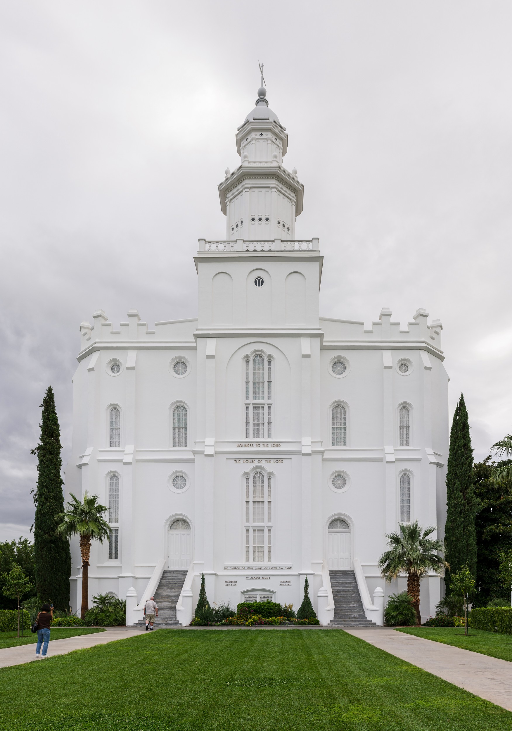 Temple exterior on a clear day (2013)