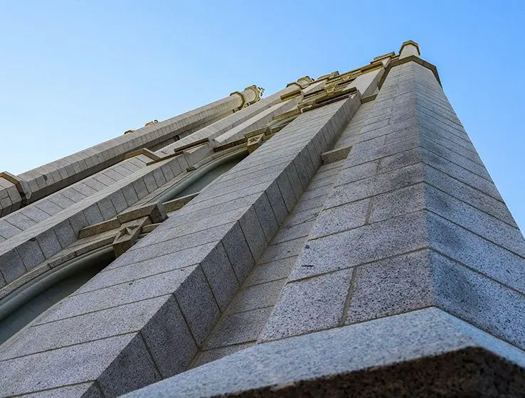 Salt Lake City Temple Made Out Of Granite